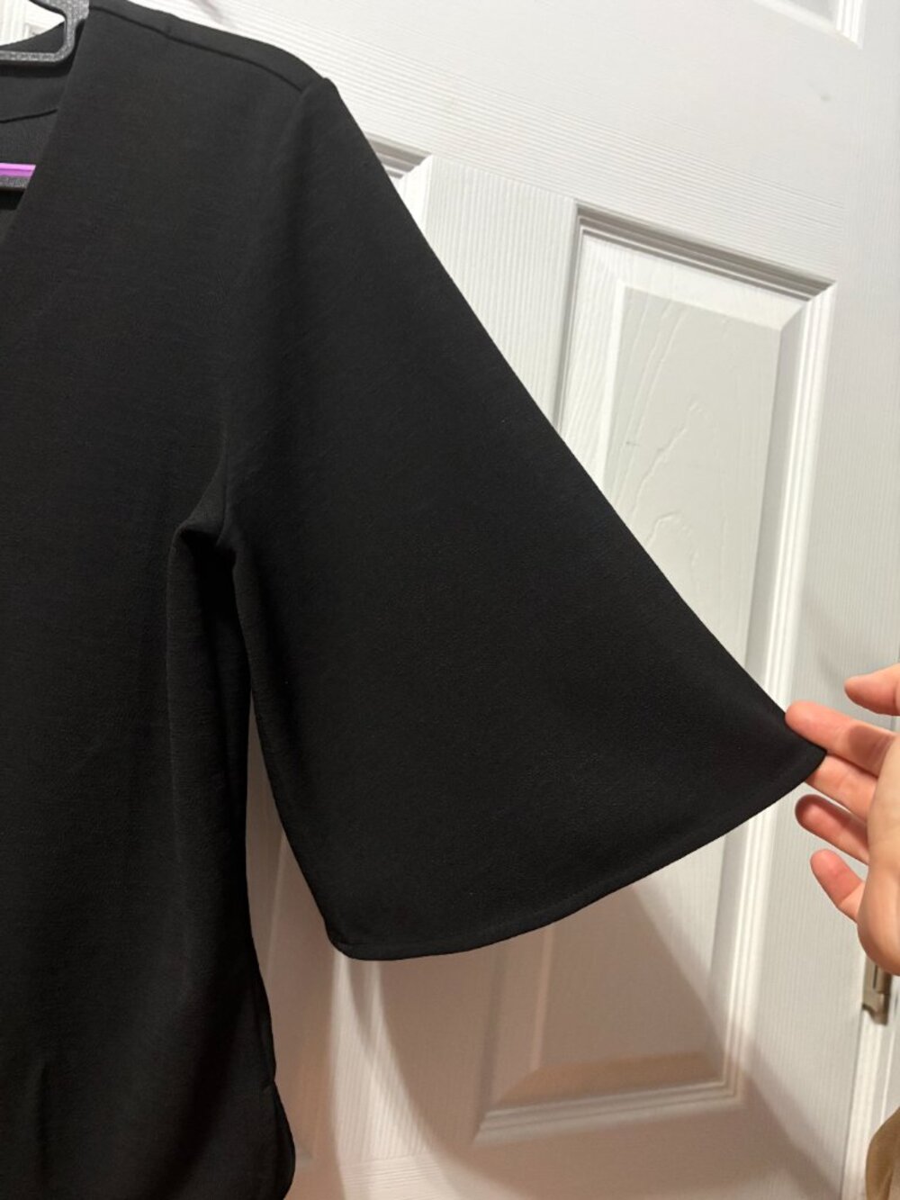 Ann Taylor Basic Black Top Small - Picture 5 of 6